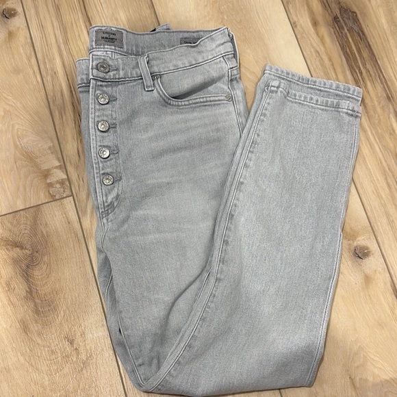 Like new- CITIZENS OF HUMANITY- OLIVIA High rise slim ankle Jean - Picture 2 of 11
